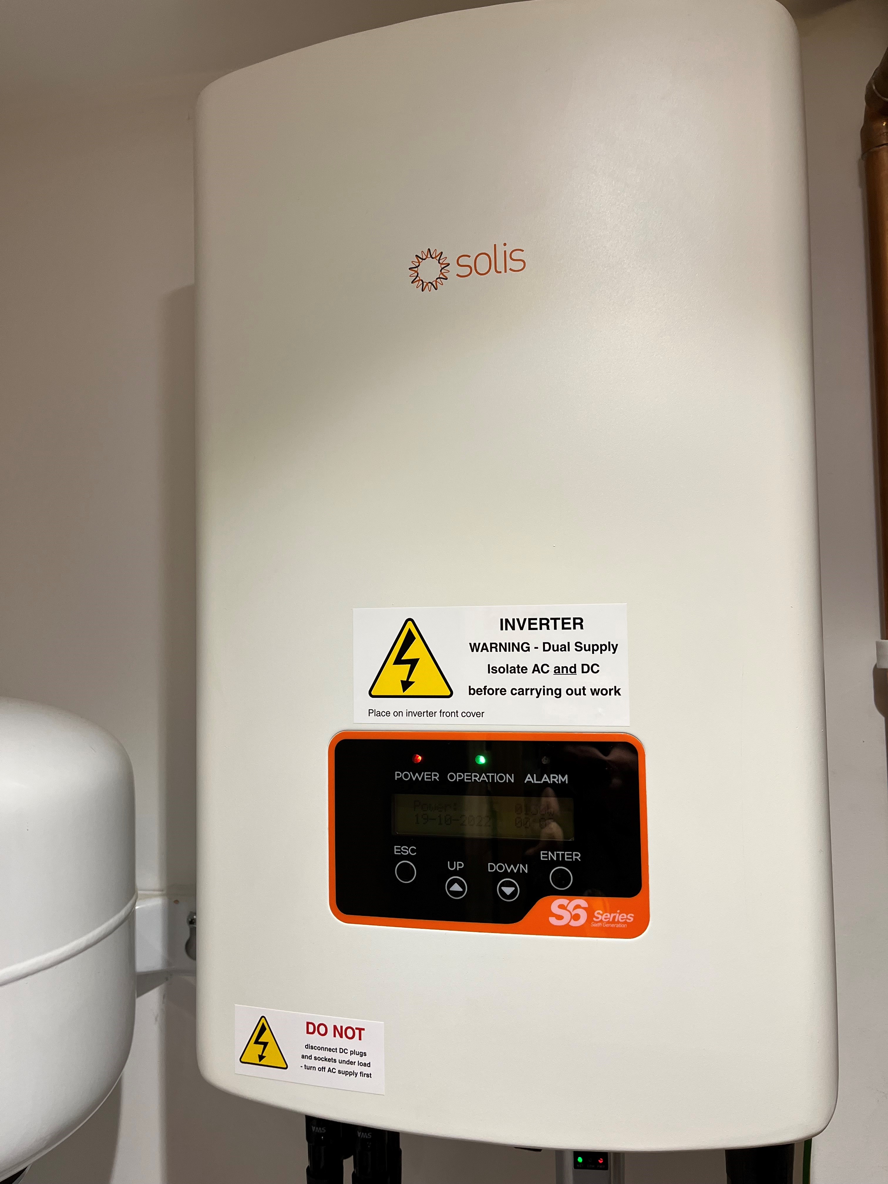 solis solar pv inverter installation