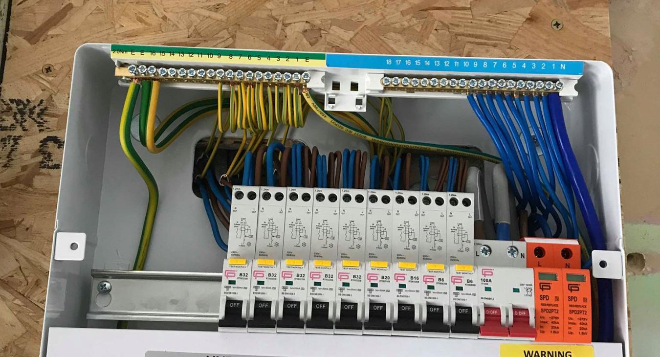 Consumer unit replacement (Electrical panel replacement or upgrading)